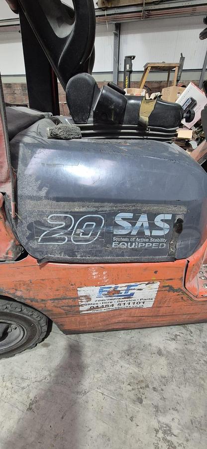 Used 2004 Toyota 42-7FGF20 LPG Forklift 