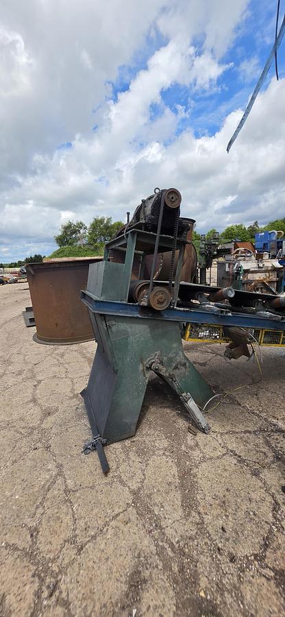 Used Infeed Conveyor with material flow switch