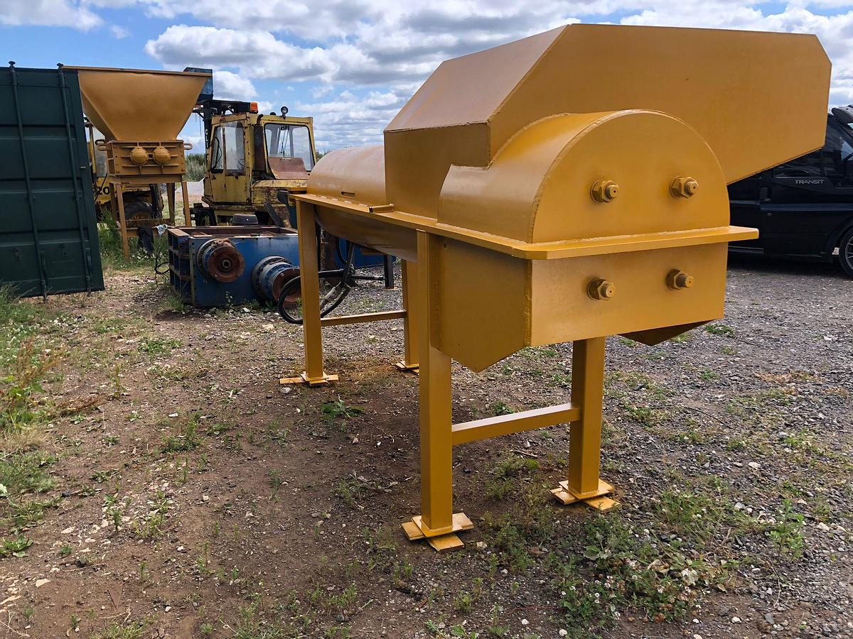 Used 220L Steel Drum Barrel Crusher Compactor 