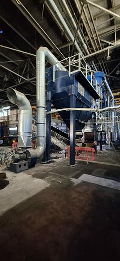 Used 2022 Impact Air Systems Comprising of Zig Zag Zac 1200, Cyclone System, Air knife and Rotary Separator