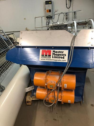 Used 2016 Master Magnets ECS Eddy Current Separator W/Material Extrusion