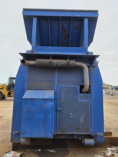Used 2008 ZDAS CNS 400 K Mobile Container Scrap Shear Shears