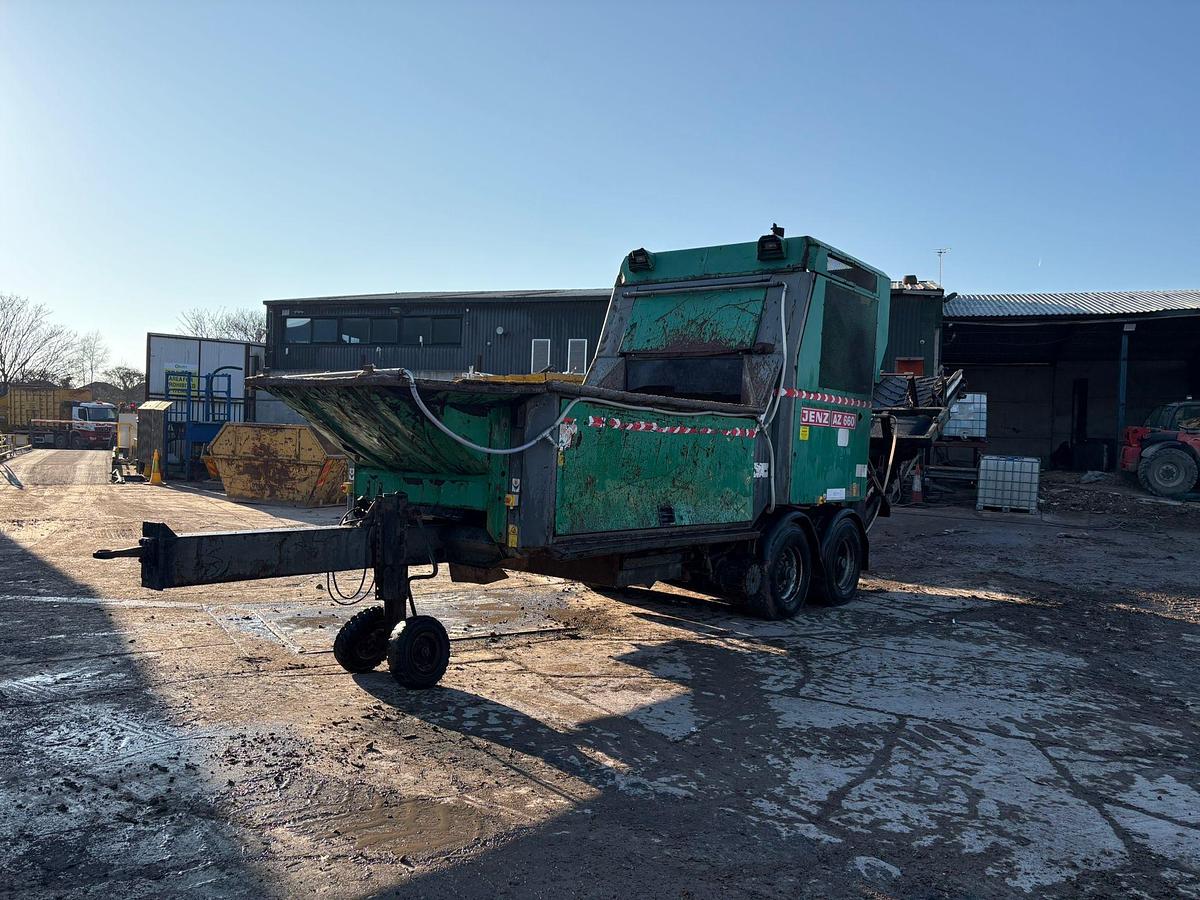 Used Jenz AZ 660 Wood Chipper Shredder