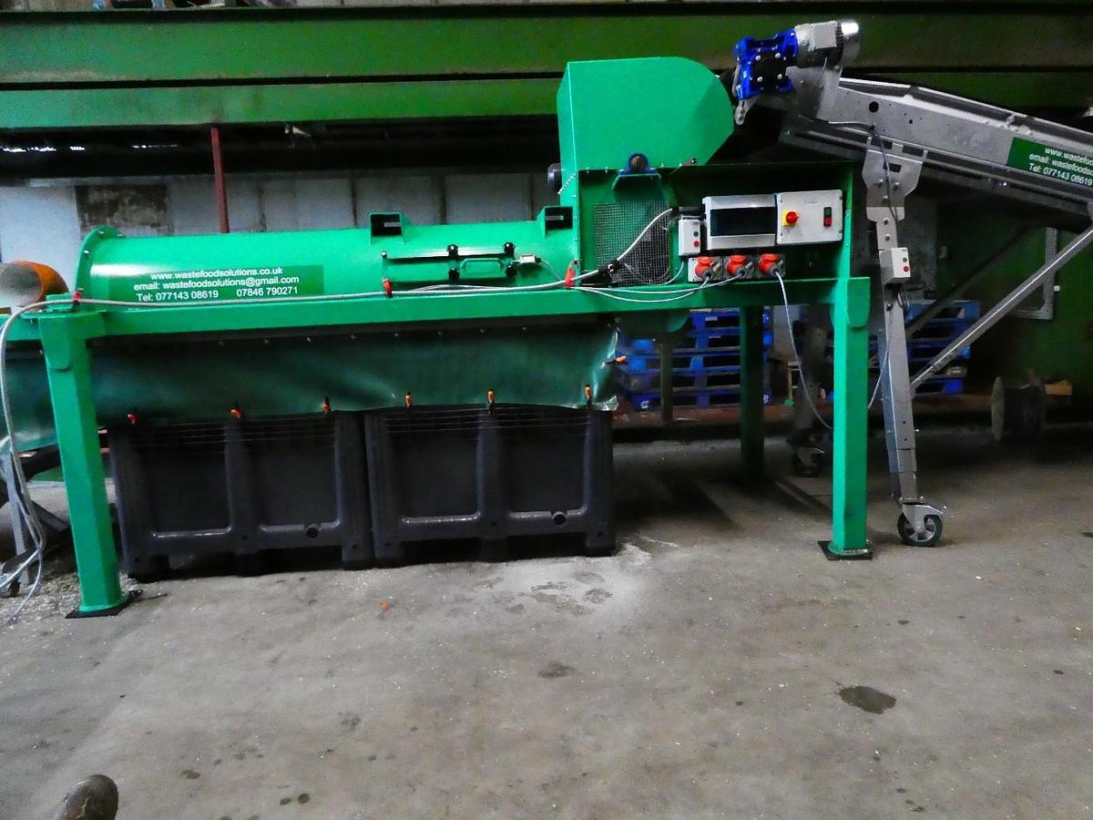 2026 De-Packaging Food Waste De-packager Machine