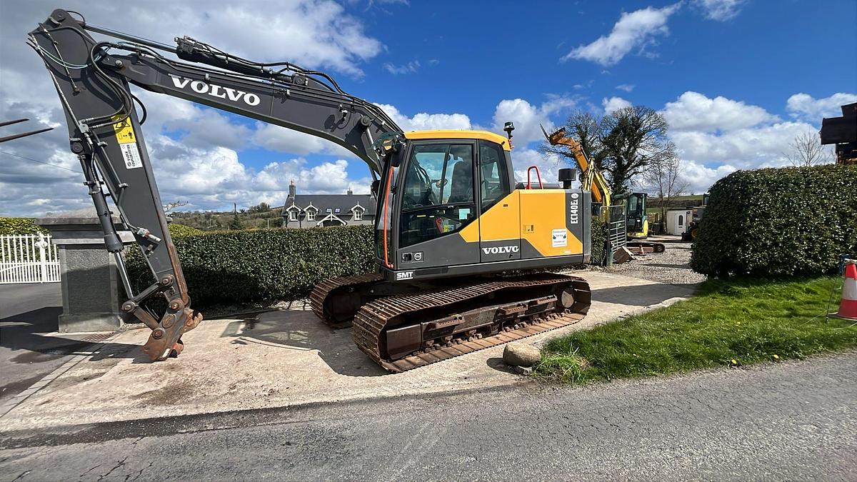 Used 2021 Volvo EC 140 EL Excavator