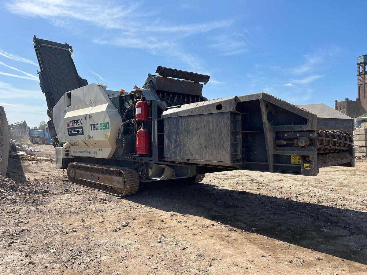 Used 2023 Terex TBG 630 High Speed Shredder