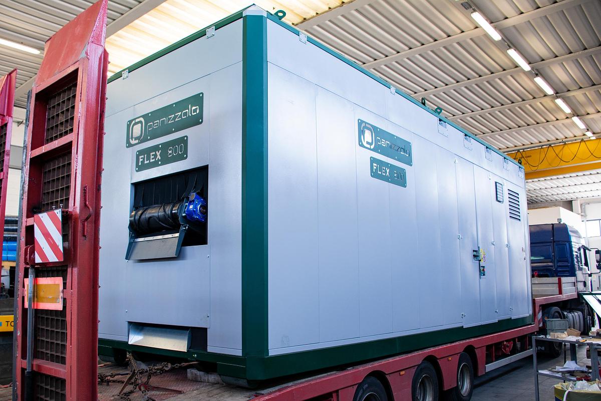 Panizzolo Flex 800 Mobile Drum Hammer Mill