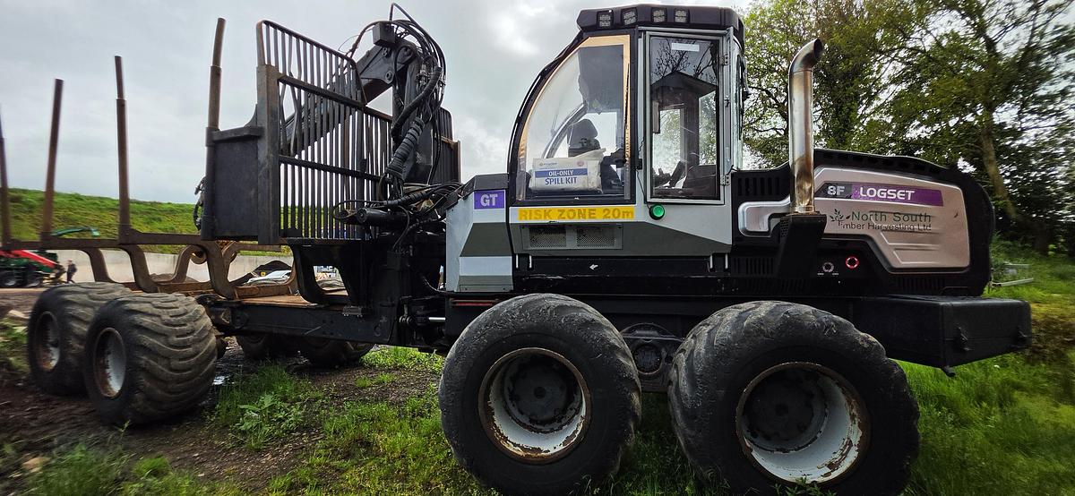 Used Logset 8F GT Forestry Forwarder