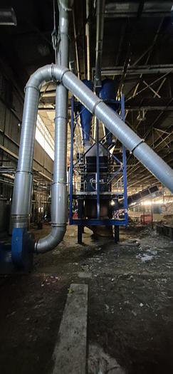 Used 2022 Impact Air Systems Comprising of Zig Zag Zac 1200, Cyclone System, Air knife and Rotary Separator