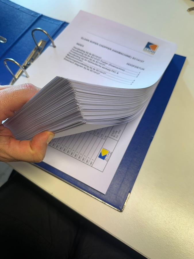 Used 2004 ELDAN Super Chopper SC1412T