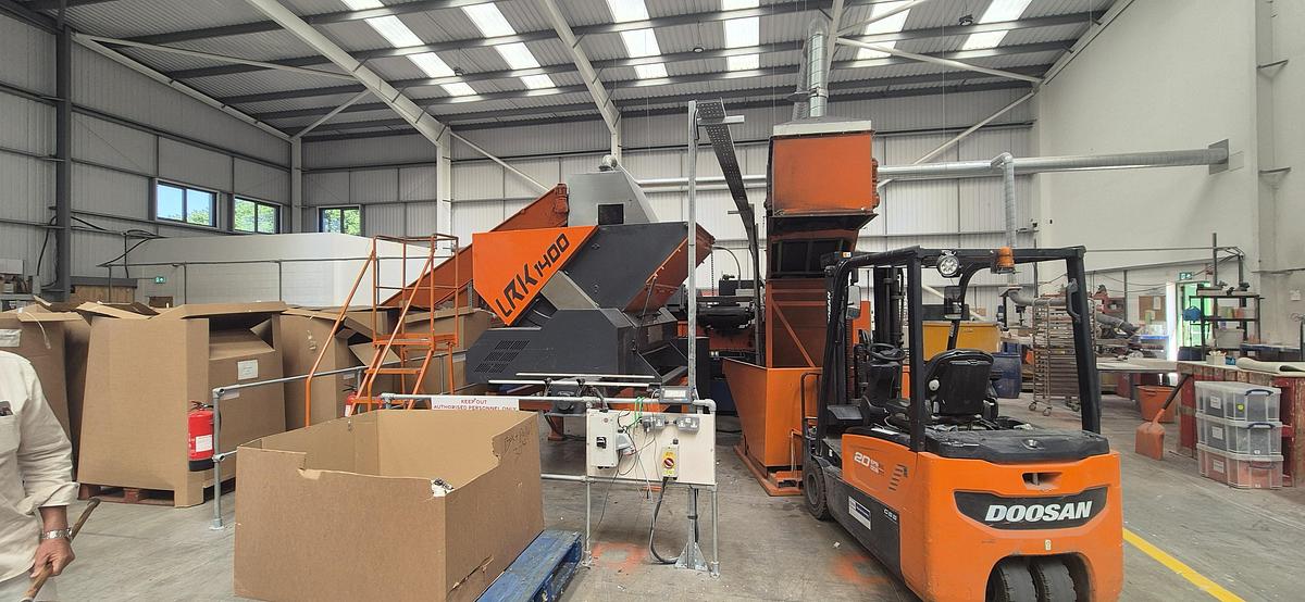 Used 2020 Untha Shredding and Granulation line