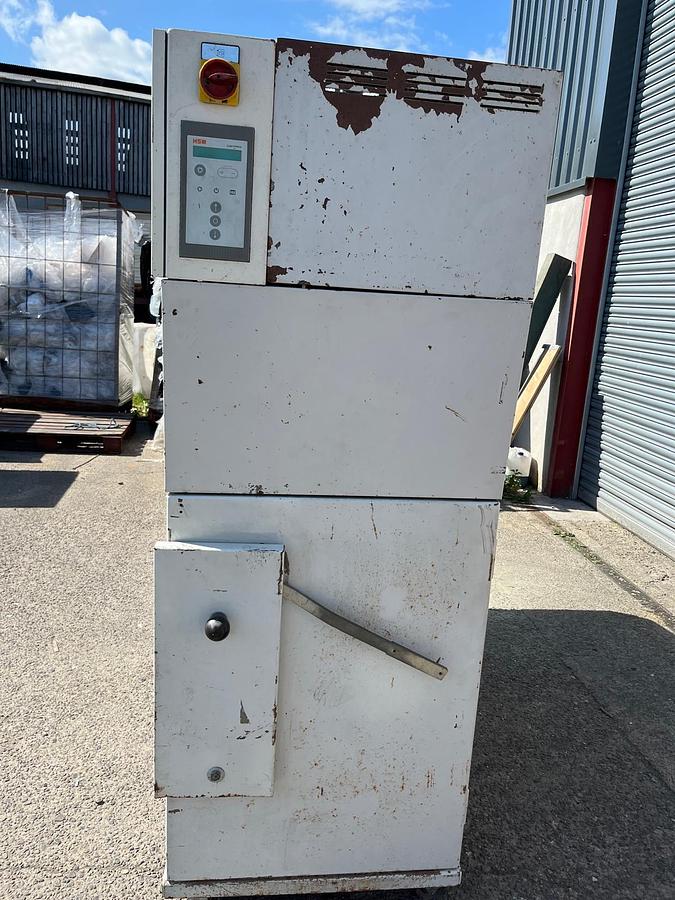 Used 2007 HSM KP 40 V Paper Shredder Baler