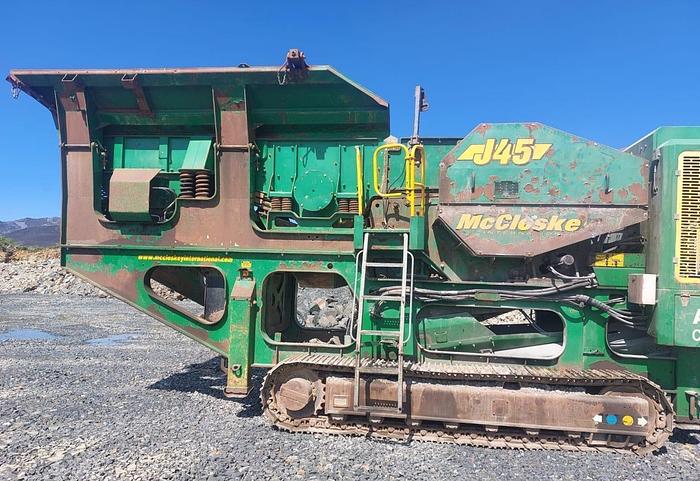 Used 2013 McCloskey J 45 Jaw Crusher