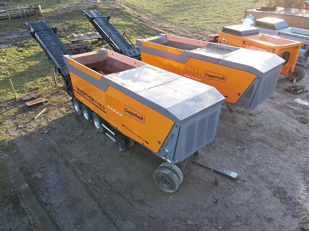 Used 2020 Doppstadt Inventhor 9 SA Slow-speed Shredder