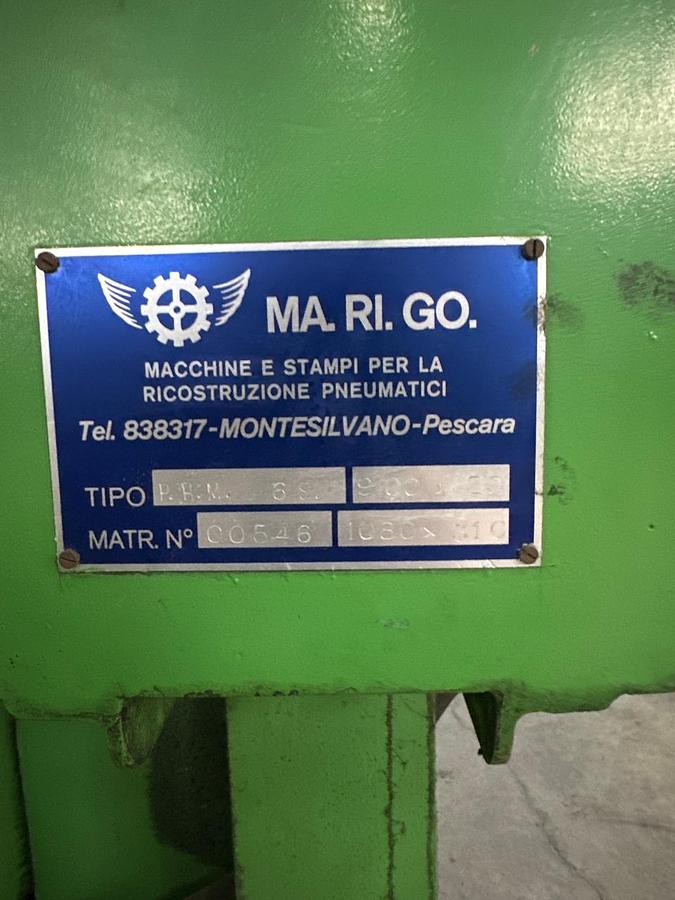 Used Tyre Retreading PCR & TBR Presses Full Plant