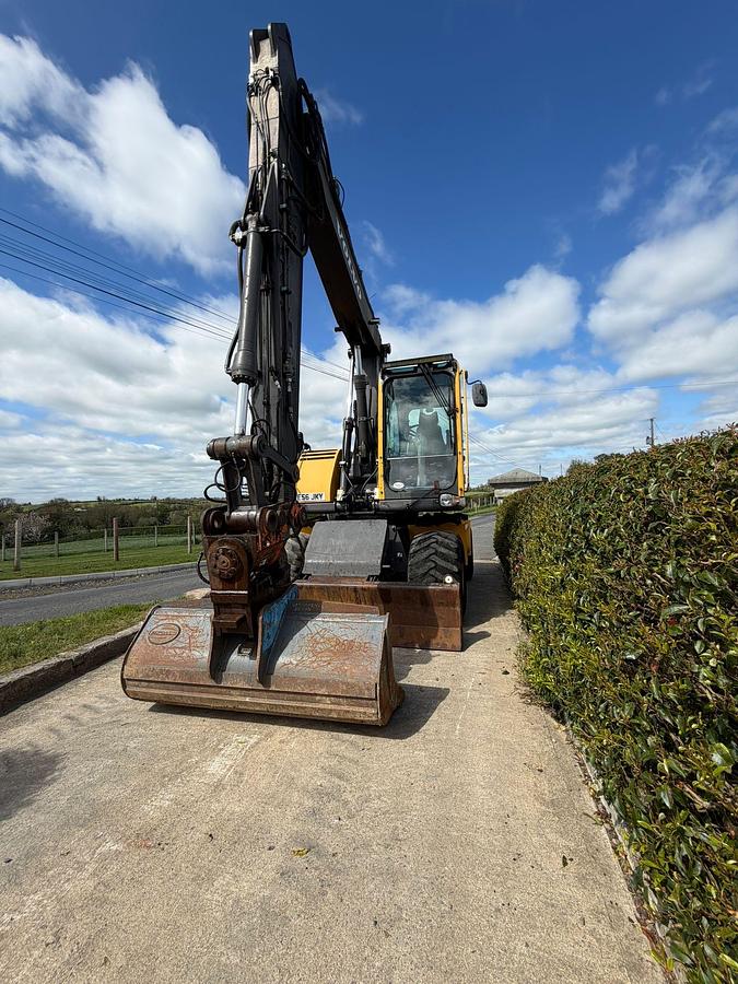 Used 2006 Volvo EW140B Wheel Wheeled Excavator