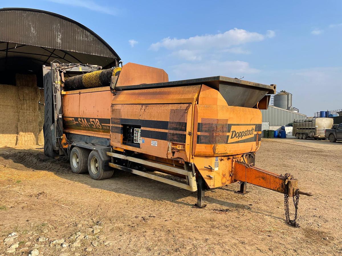 Used 2001 Doppstadt SM 518 Trommel Screen Screener 