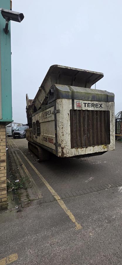 Used Terex TDS 830 Twin-shaft Slow-speed Shredder
