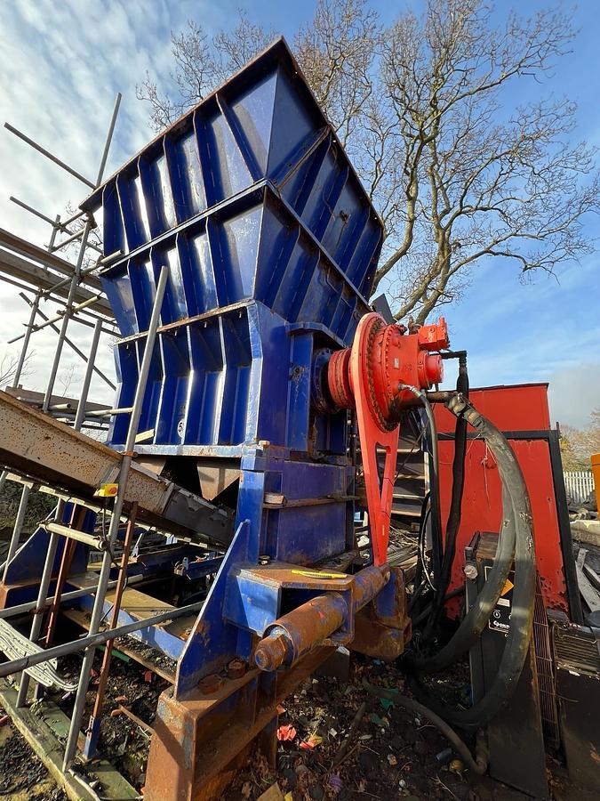 Used MTB 1700 Super Chopper Eldan 1200 Tyre Recycling Line