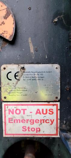 Used 2005 Hammel VB 750 D