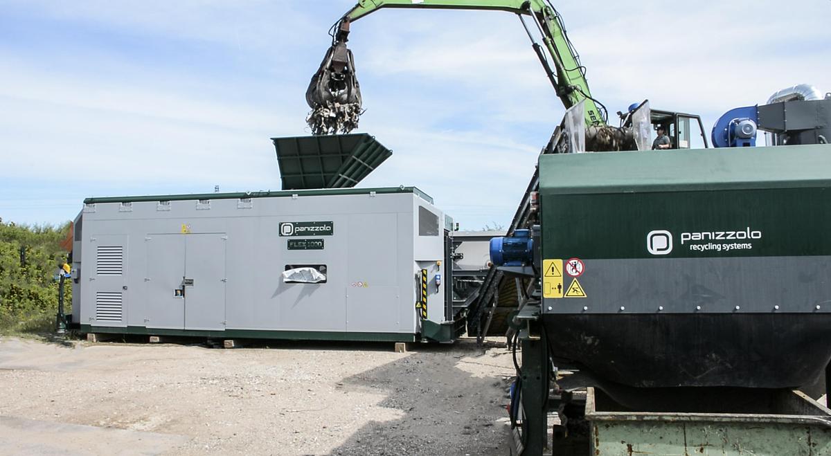 Panizzolo Flex 1000 Mobile Drum Hammer Mill