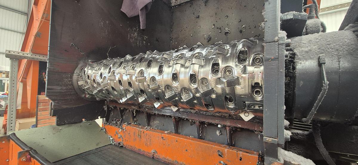 Used 2020 Untha Shredding and Granulation line