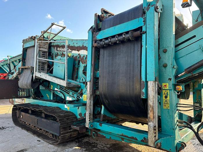 Used 2007 Powerscreen Warrior 1400 Scalping Screen