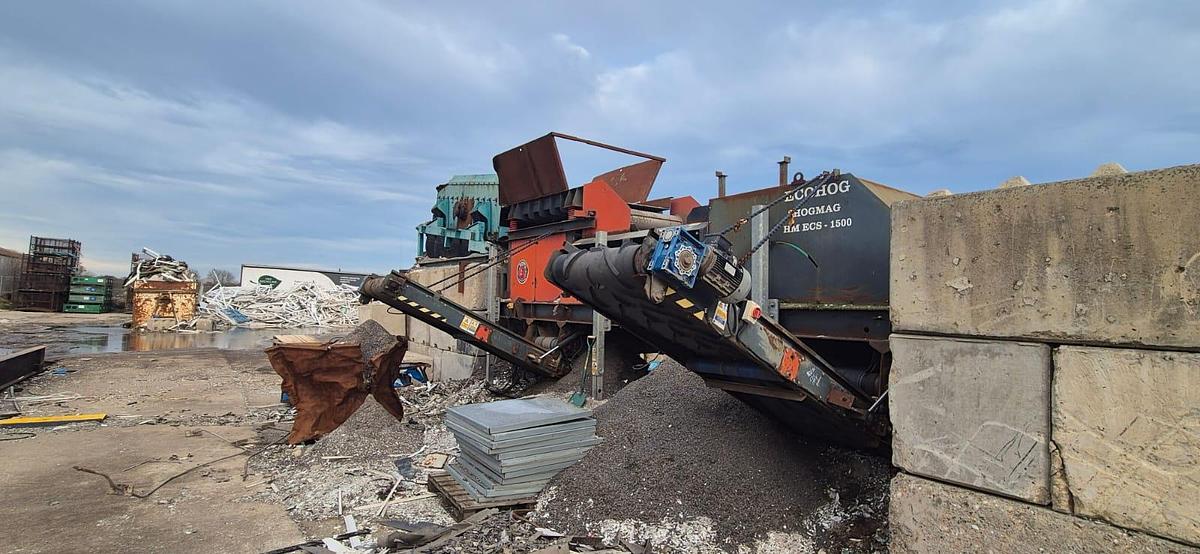 Used Ecohog HogMag HM ECS-1500 Eddy Current Separator