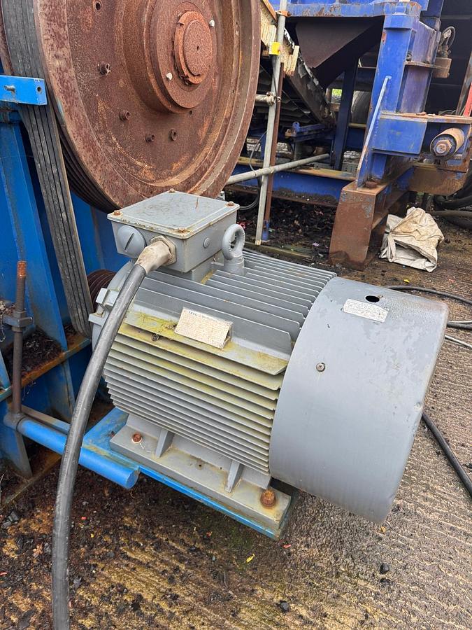 Used MTB 1700 Super Chopper Eldan 1200 Tyre Recycling Line