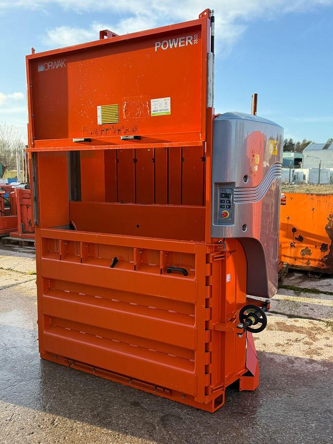 Used Orwak Power 3820 Baler