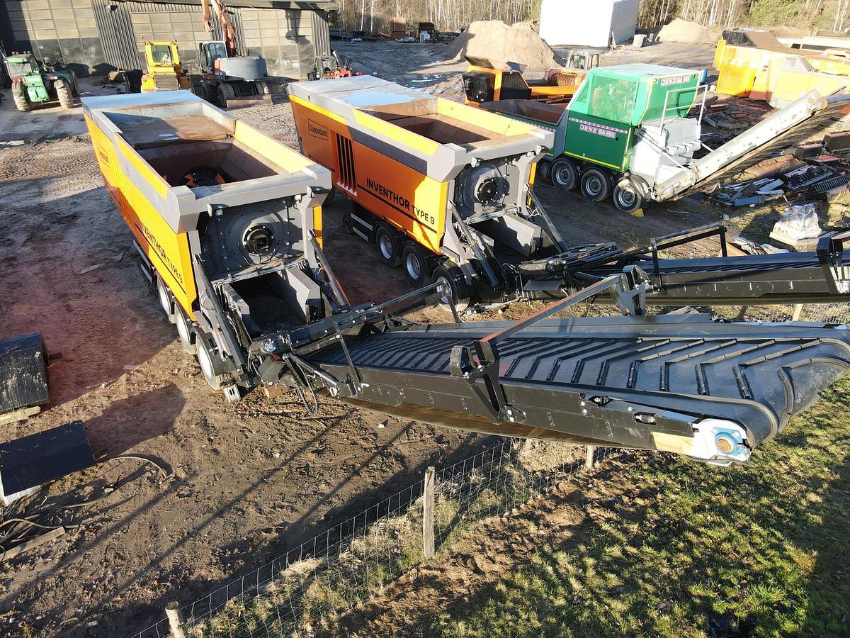 Used 2019 Doppstadt Inventhor 9 SA Slow-speed Shredder
