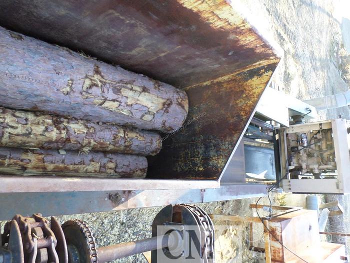 Used Jackson 4' Shaving Mill with Diesel Engine