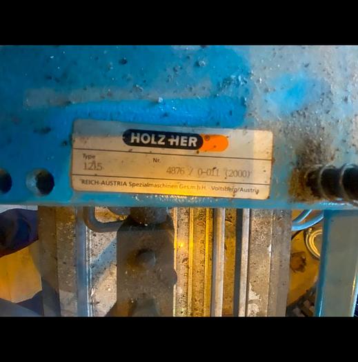 Used Holz Her 1215 Supercut Vertical Panel Saw