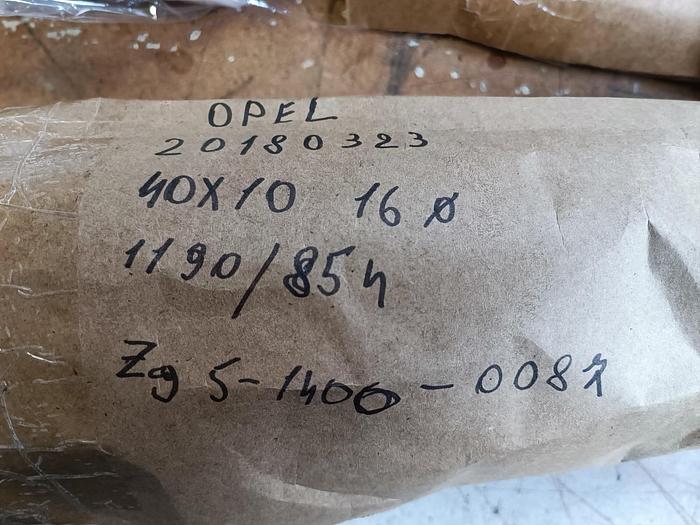 Geschliffener Präzisions Kugelgewindetrieb, D40 x 10 mm, 1190/854 mm, Eisenmann, neu