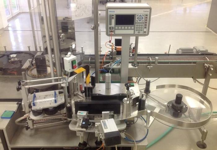 Used M 11558 D - Labeller BAUSCH + STRÖBEL ESF 1020 for Cylindrical Objects