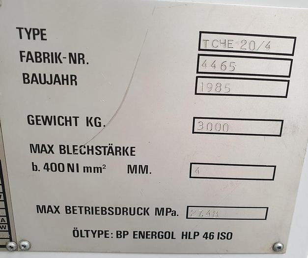 Gebraucht Hydraulische Tafelschere Fasti 509-20-4