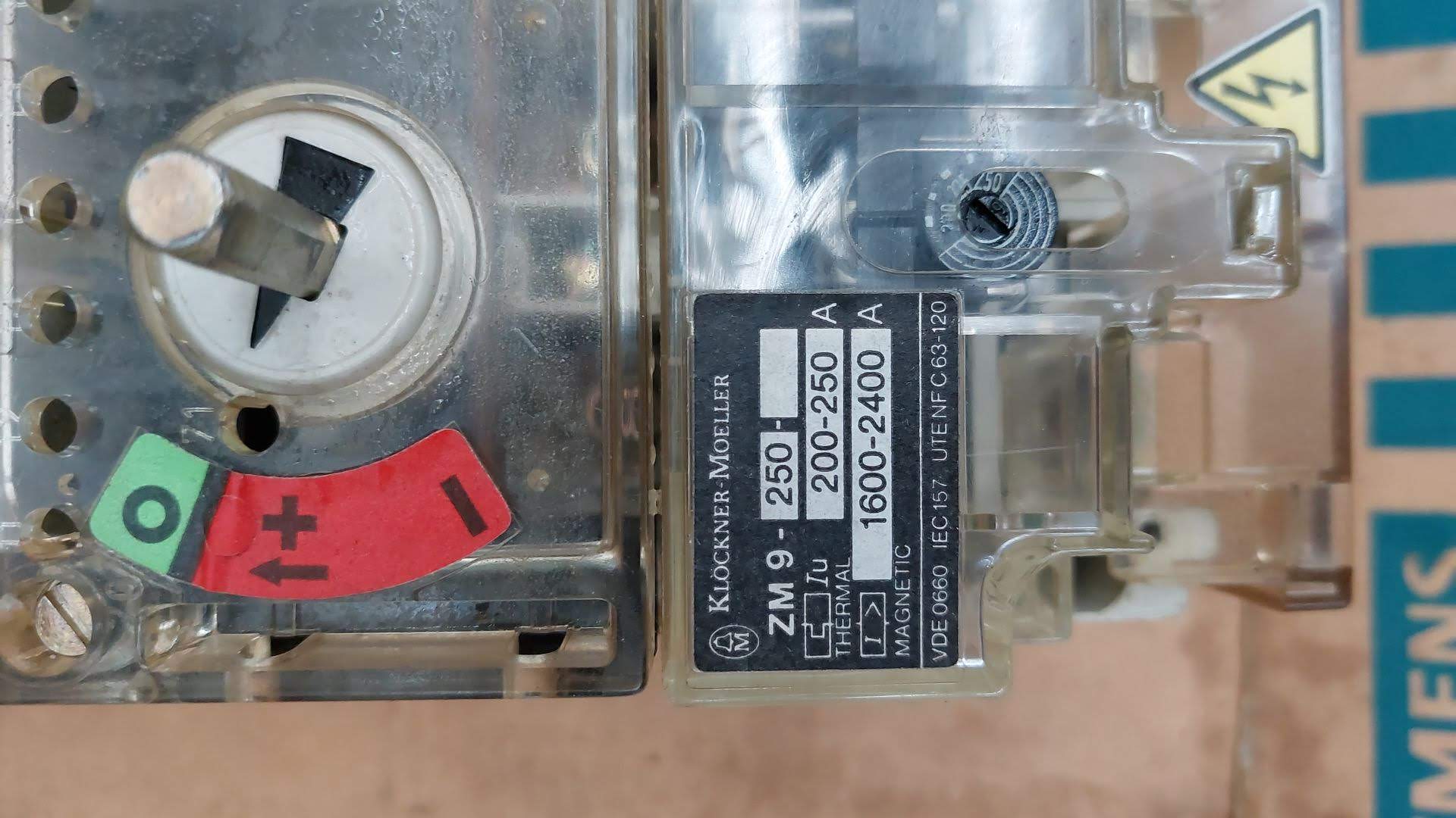 Used Klockner moeller Klöckner Möller NZM 9 250 ZM9 250A