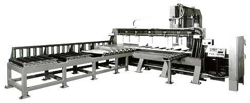 Used 24" x 150" Tannewitz Model 60-24MH Vertical Band Type Plate Saw; Mfg. 1995