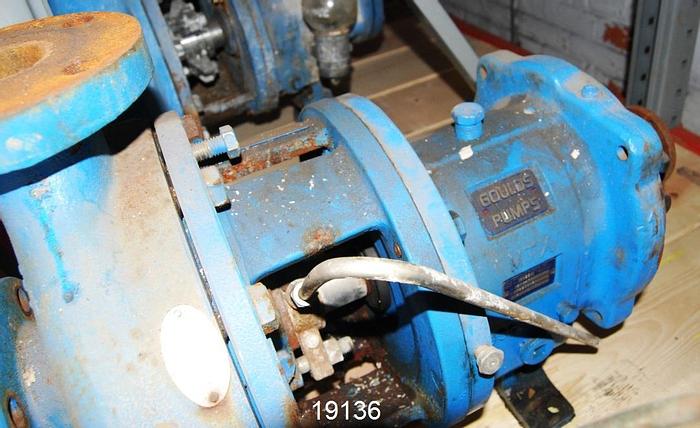 Used Goulds 3196 Pump, 2X3X10. Ductile Iron Casing #19136