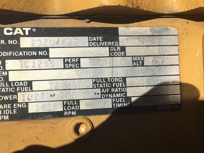 Used Caterpillar D3508A DITA