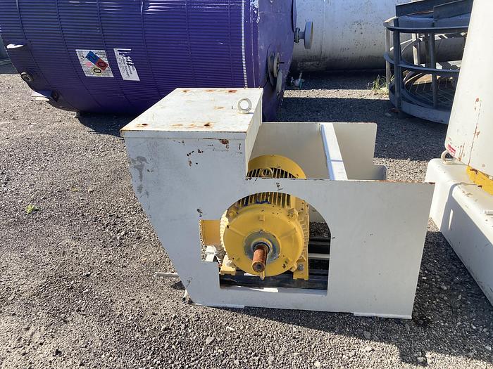 Used Used Caccia approximately 200 cubic feet stainless steel ribbon mixer model AG6000N