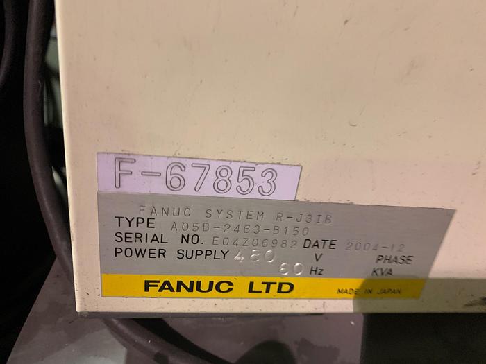 Used FANUC M16iB/10L 6 AXIS CNC ROBOT WITH RJ3iB CONTROLLER 10KG X 1,885 mm REACH