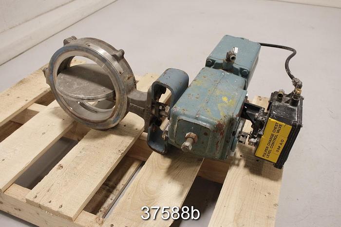 Used Neles Jamesbury 8" Control Butterfly Valve, L11CMA08-AAJA #37588