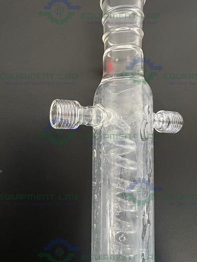 Used Ace Glass  250mm Spiraled Coil Condenser w/ 24/40 Joints #7 Ace-Thred Connection