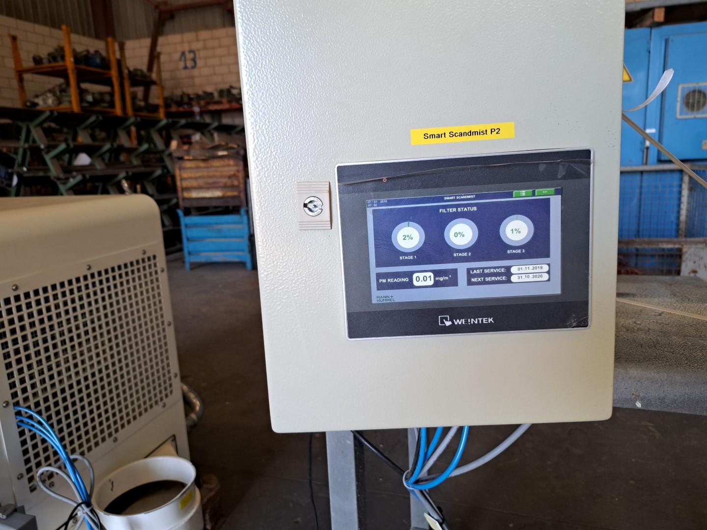 Usado Extractor de Neblinas MANN&HUMMEL 200D OEM #4589