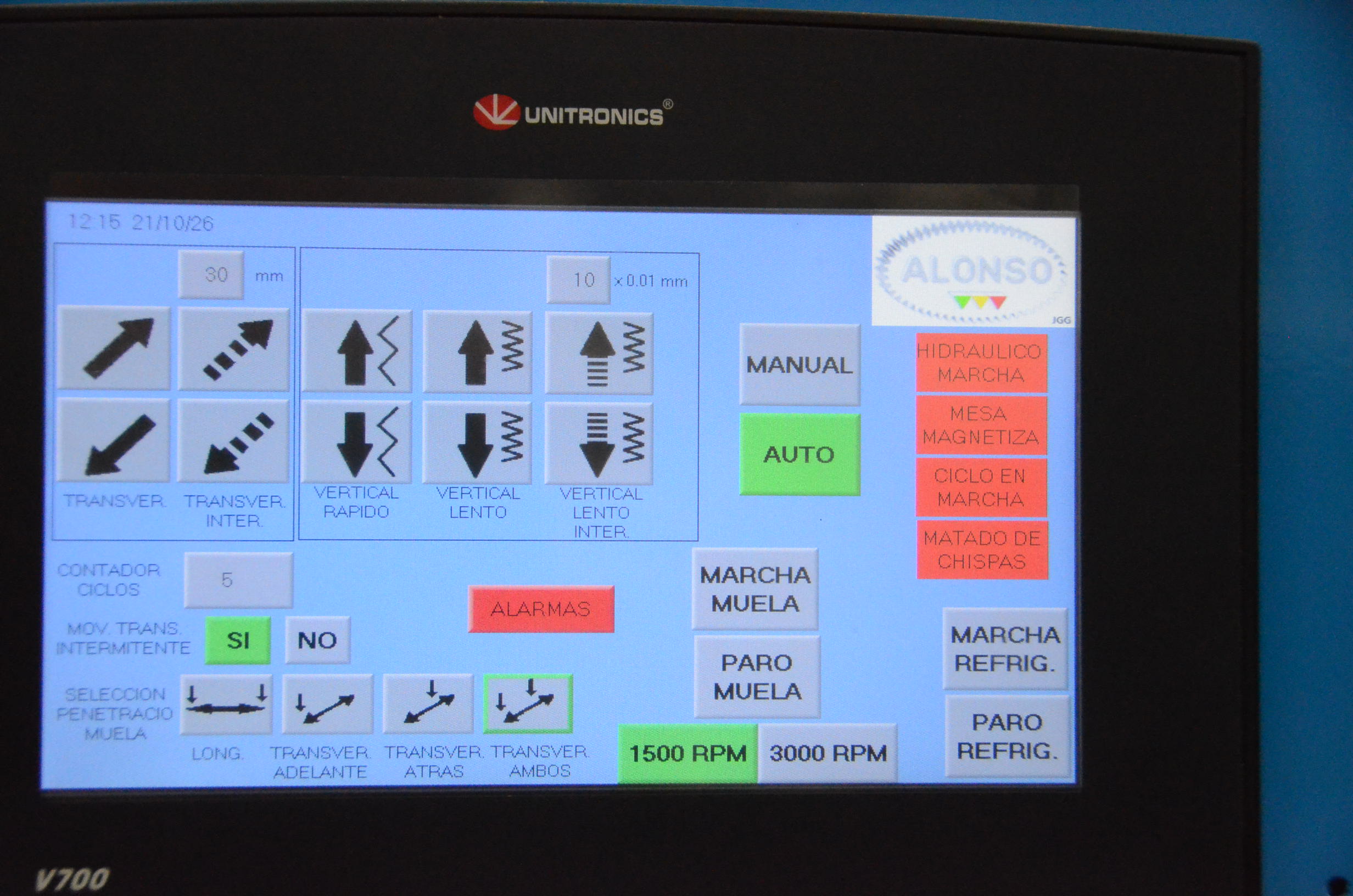 Usado Rectificadora plana GER RS 1500 #4640