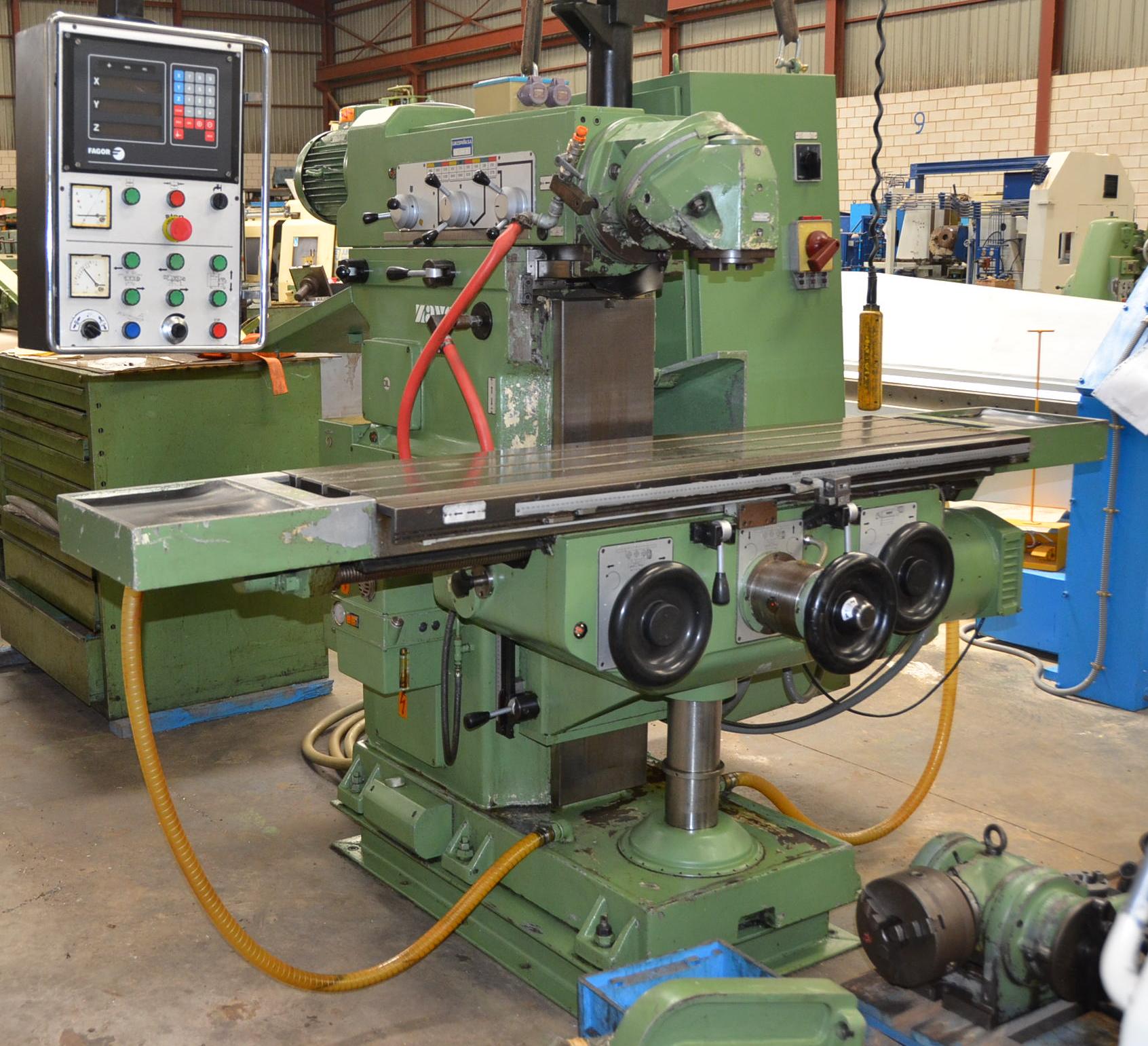 Usado Fresadora ZAYER 1200 AM/TL 52 #4231