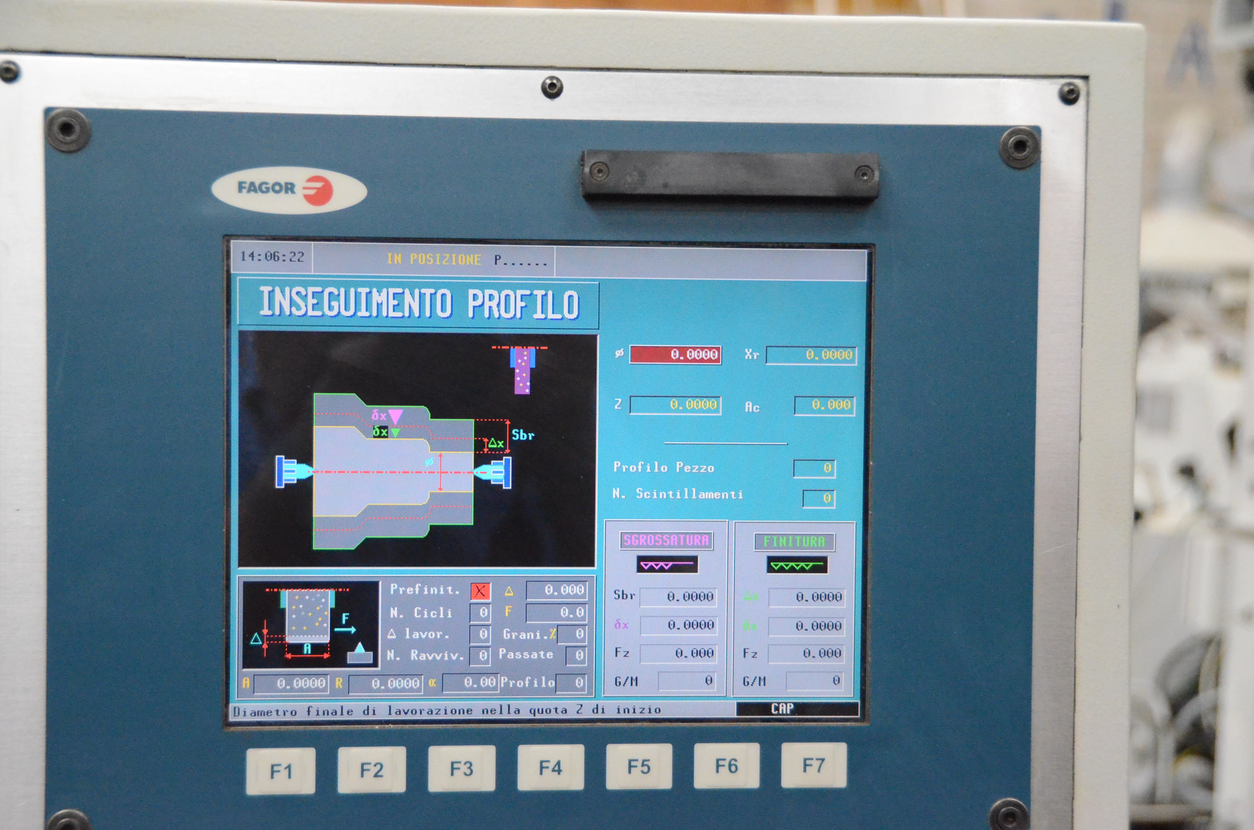 Usado Rectificadora Cilindrica GER CU 1000-CNC #4622