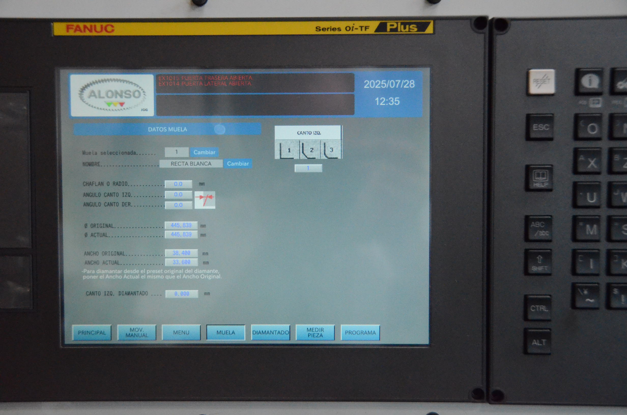 Usado Rectificadora Cilíndrica STUDER Favorit S35 #4571