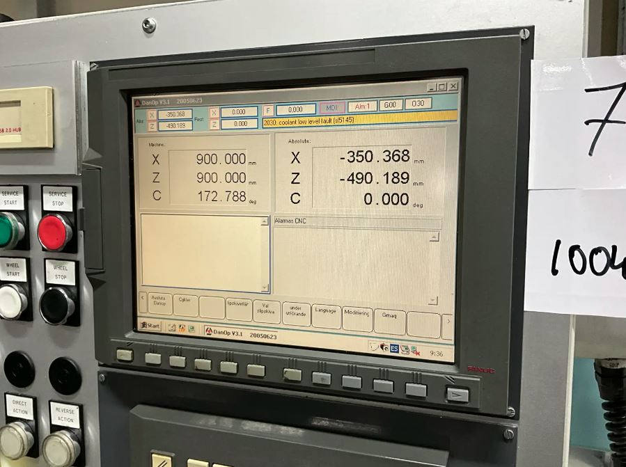 Usado Rectificadora Cilíndrica DANOBAT CG 51 600 CNC #4584